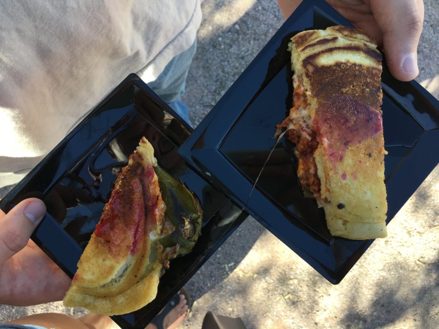 Chile Rellano Stuffed Pancakes