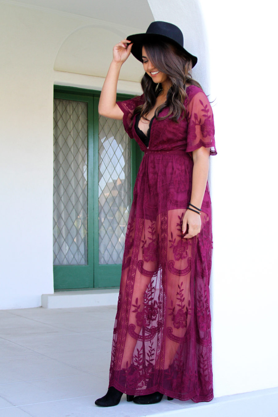 Lace Maxi Dress