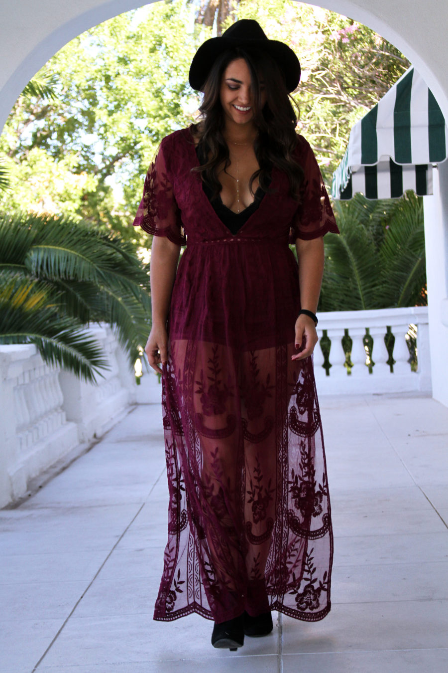 Lace Maxi Dress