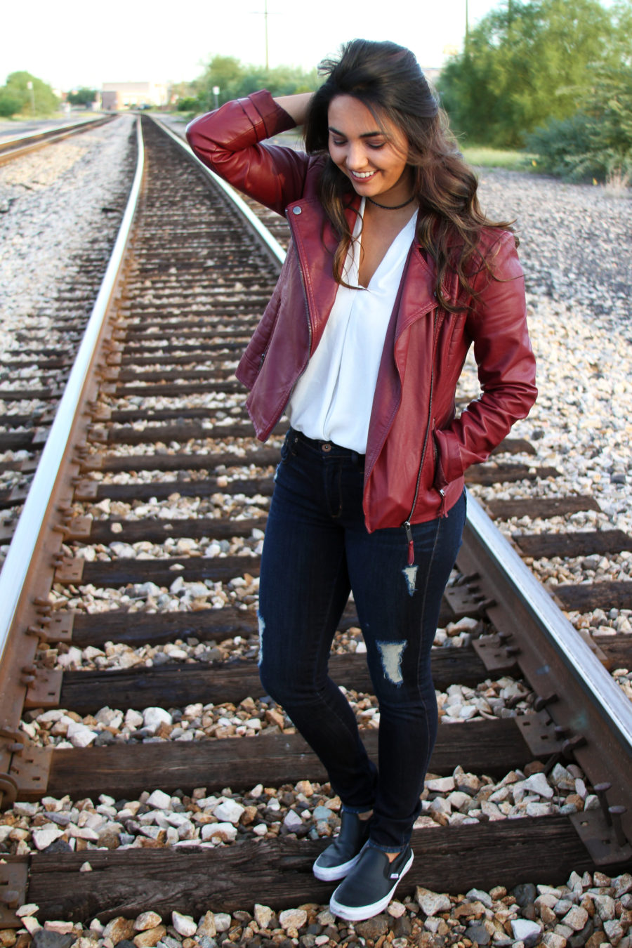 Red Leather Jacket