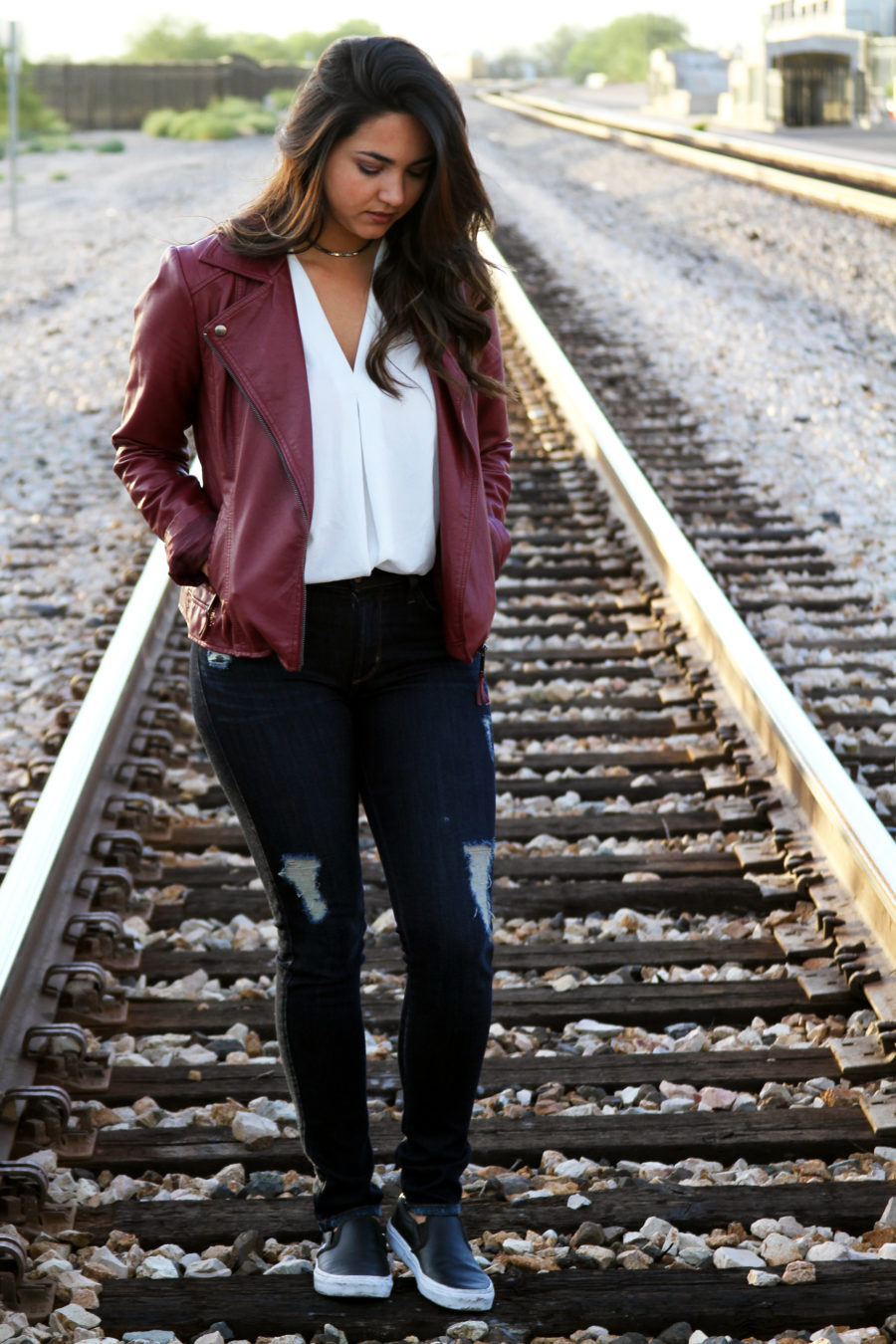 Red Leather Jacket