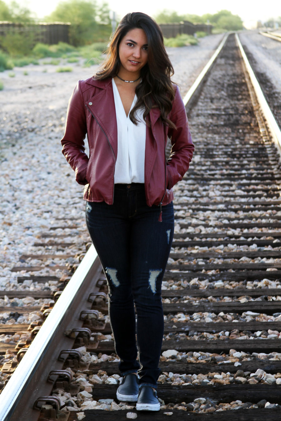 Red Leather Jacket