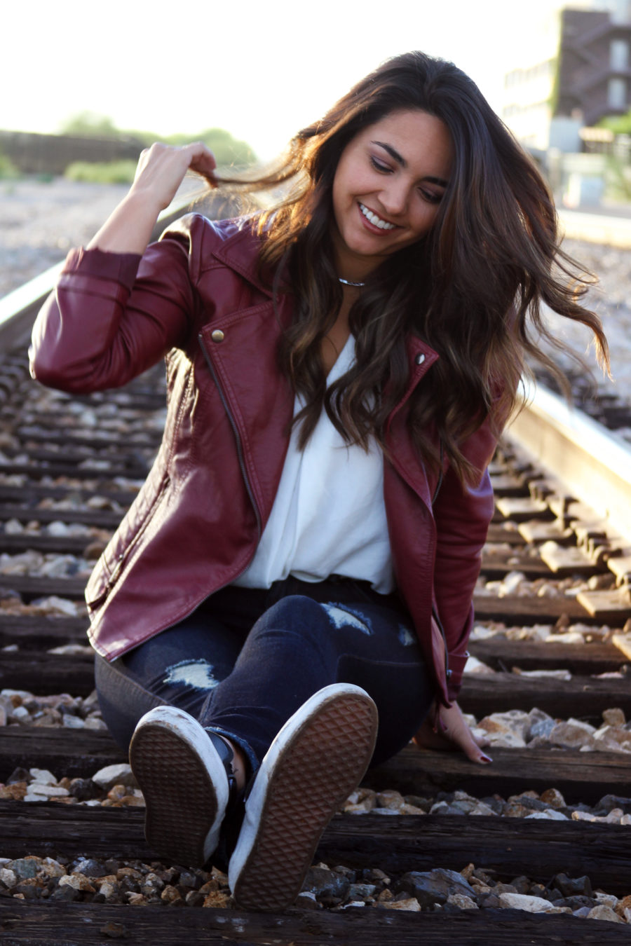 Red Leather Jacket