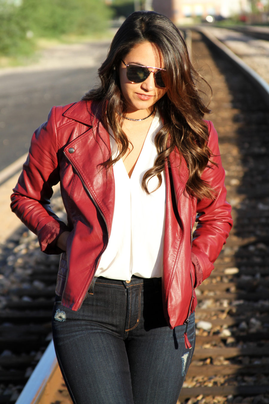 Red Leather Jacket