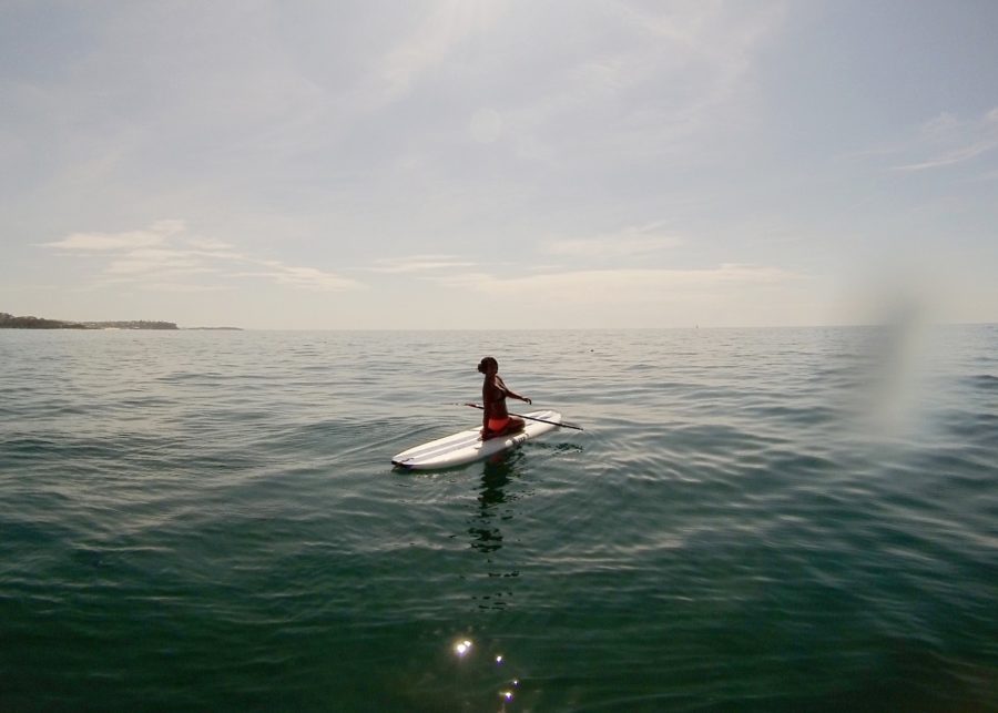 Paddle boarding in Australia