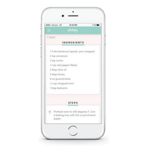 PlateJoy The Meal Prep Solution for Beginners Curated by Kirsten
